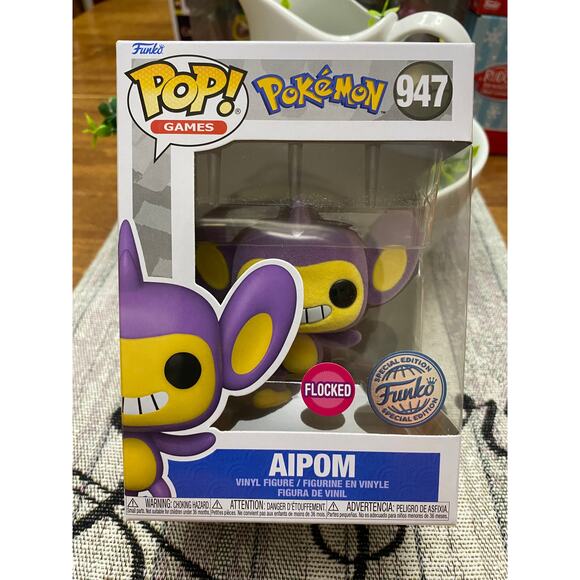 Funko Pop Games:  Pokemon - Aipom - Picture 1 of 6